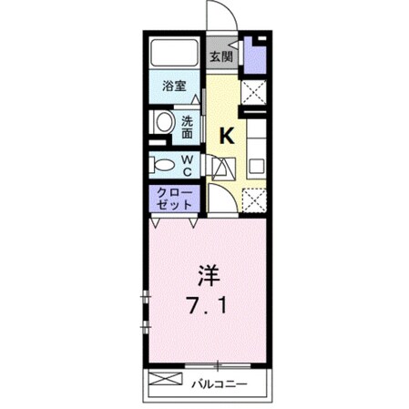 豊中駅 徒歩10分 1階の物件間取画像